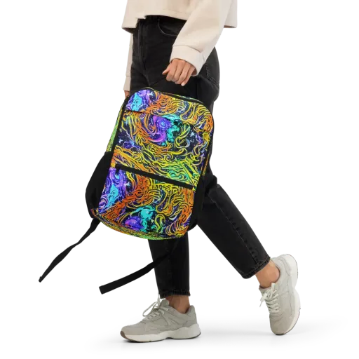 Midnight Cyclone on a Utility Backpack