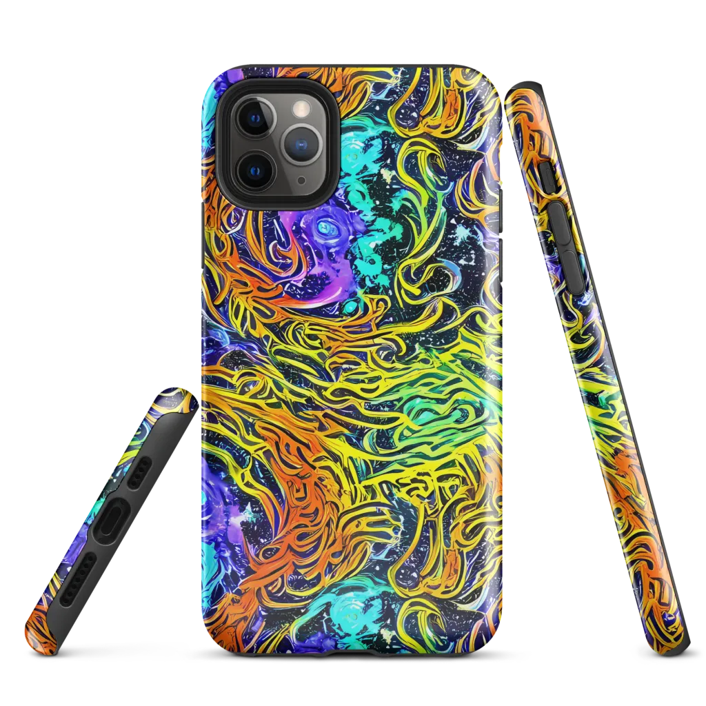 Midnight Cyclone on Tough Case for iPhone® — Front