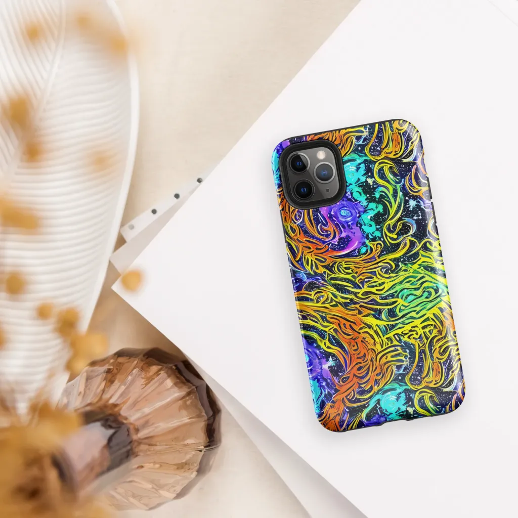 Midnight Cyclone on Tough Case for iPhone® — Front