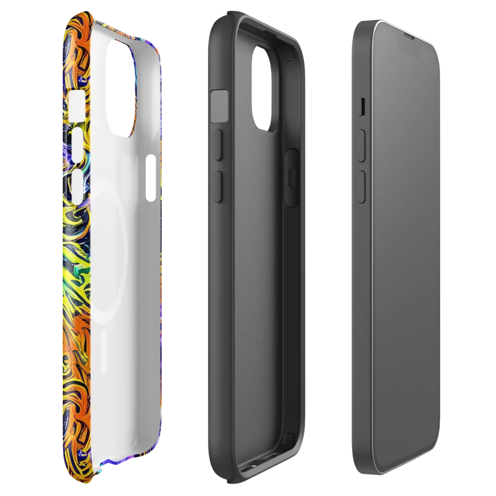 Midnight Cyclone on MagSafe Tough Case for iPhone® — Front