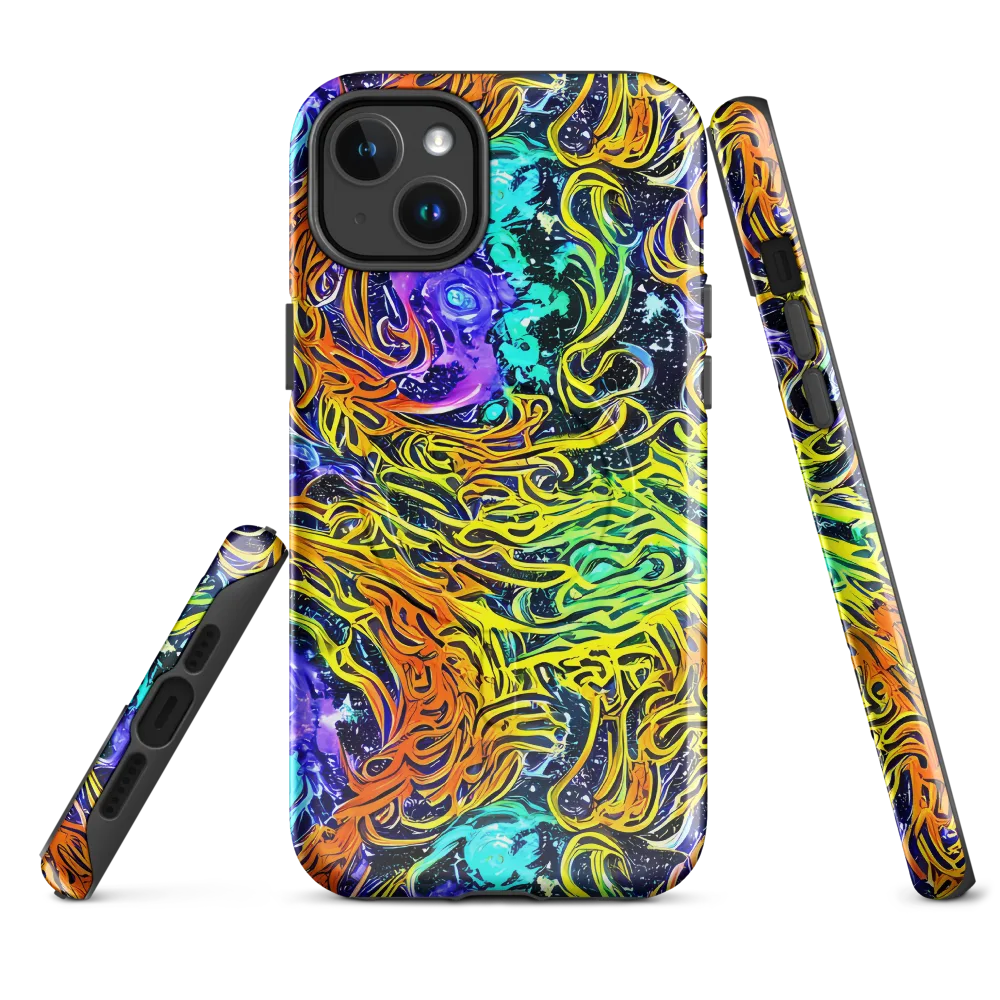 Midnight Cyclone on MagSafe Tough Case for iPhone® — Front