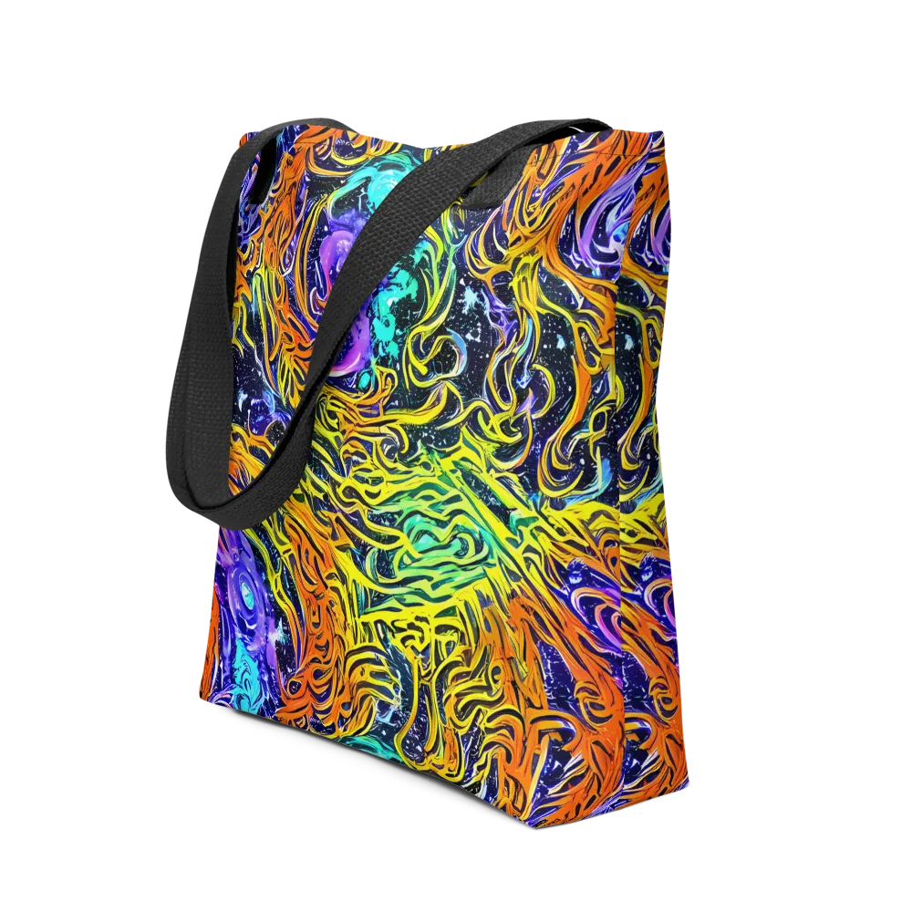 Midnight Cyclone on Tote Bag — Front