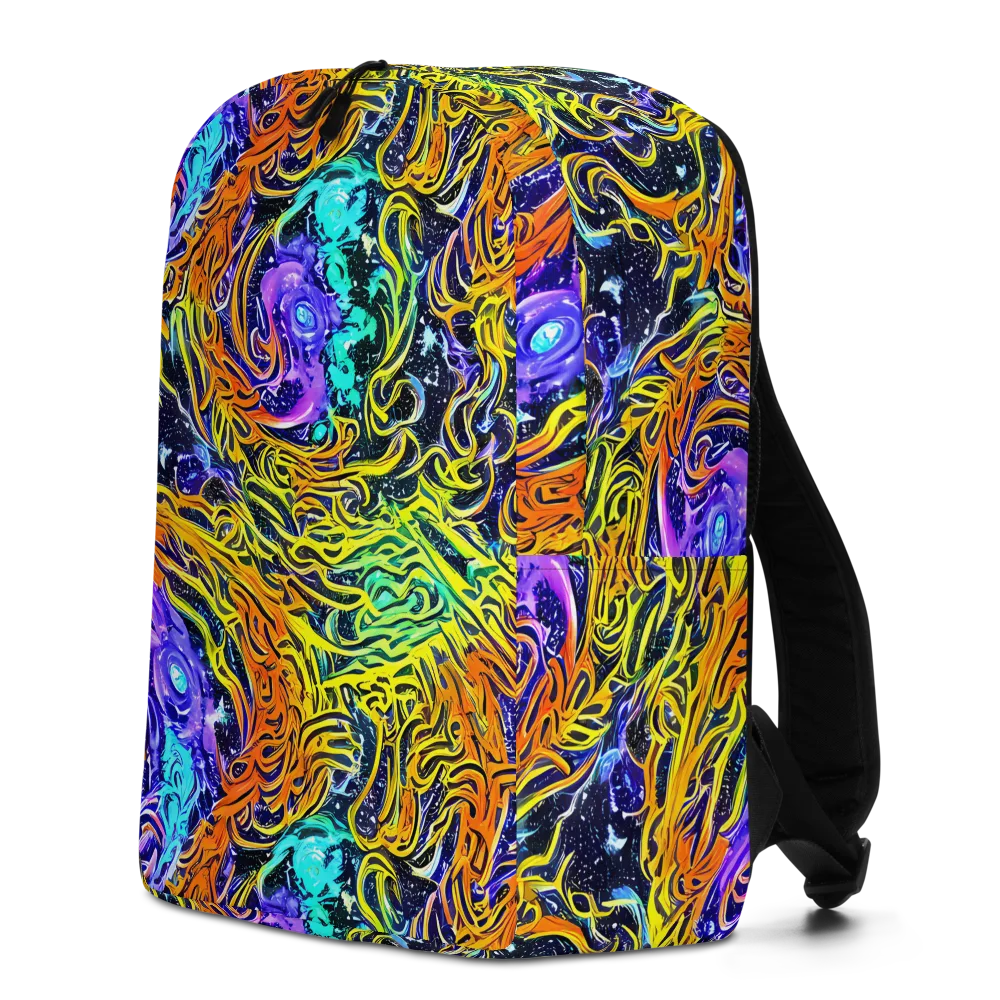Midnight Cyclone on Minimalist Backpack — Left