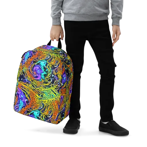 Midnight Cyclone on a Minimalist Backpack
