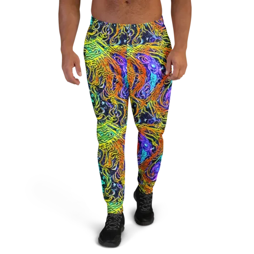 Midnight Cyclone on a Men's Joggers