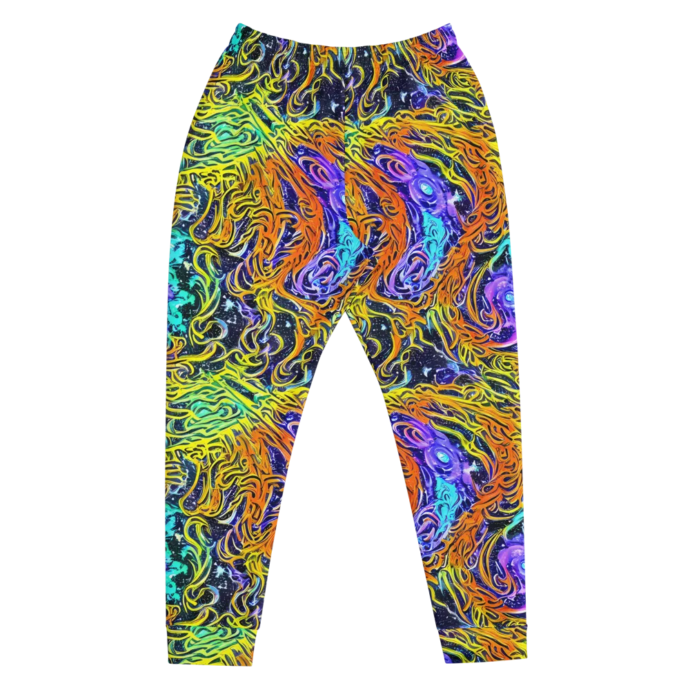Midnight Cyclone on Men's Joggers — Front