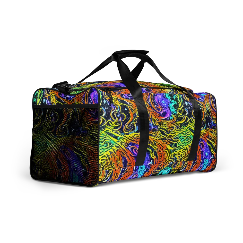 Midnight Cyclone on Duffle Bag — Right Front