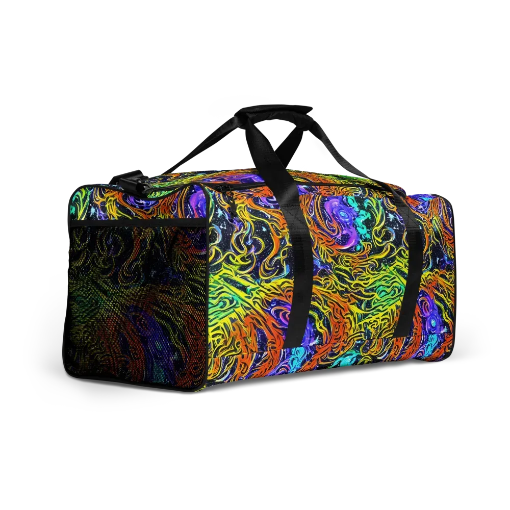 Midnight Cyclone on Duffle Bag — Right Front