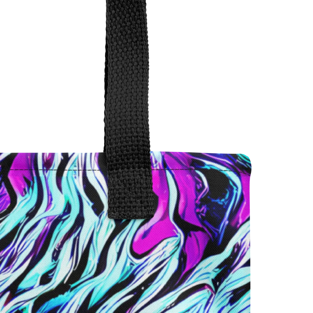 Cyber Zebra on Tote Bag — Product details