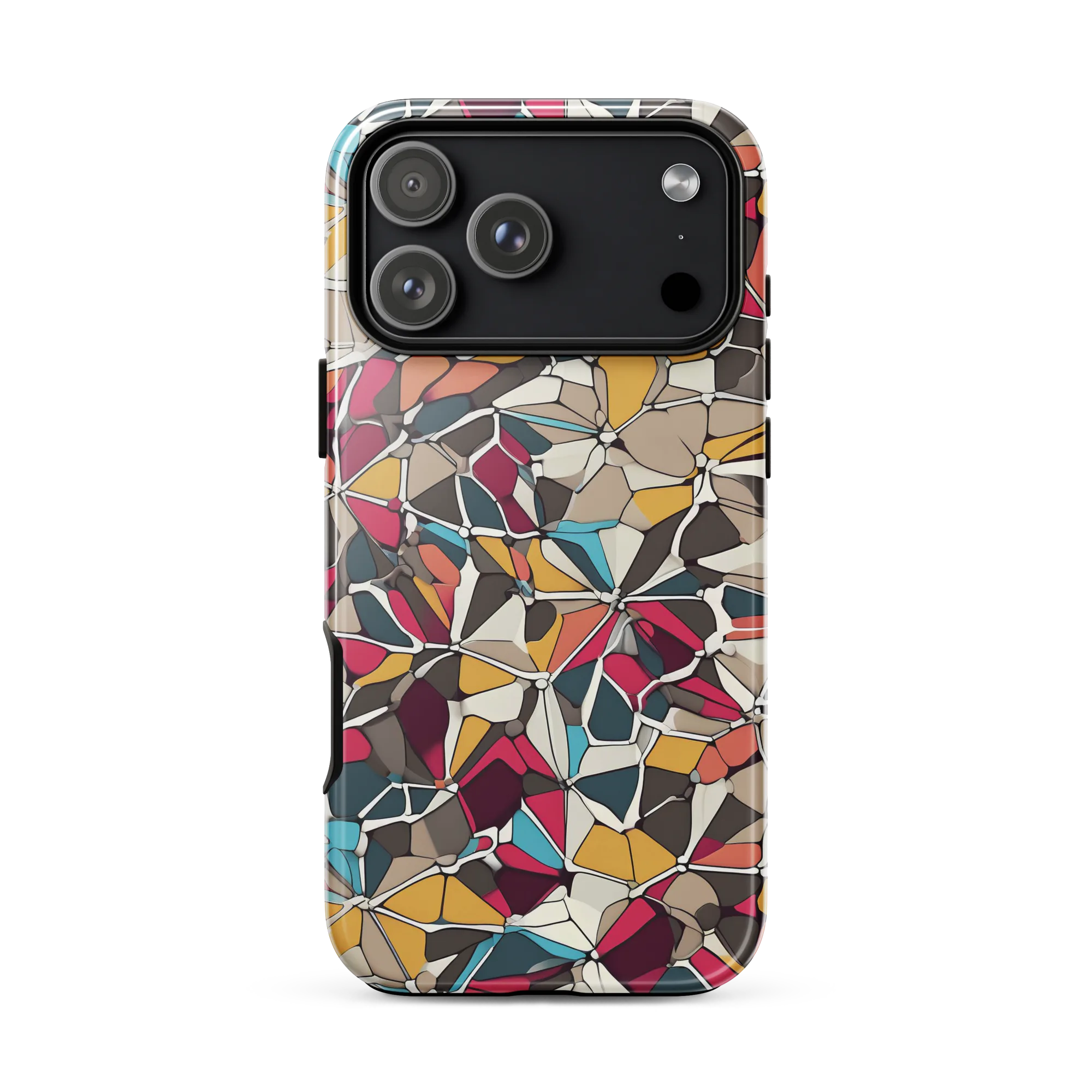 Mosaic Voltage on Tough Case for iPhone® — Front