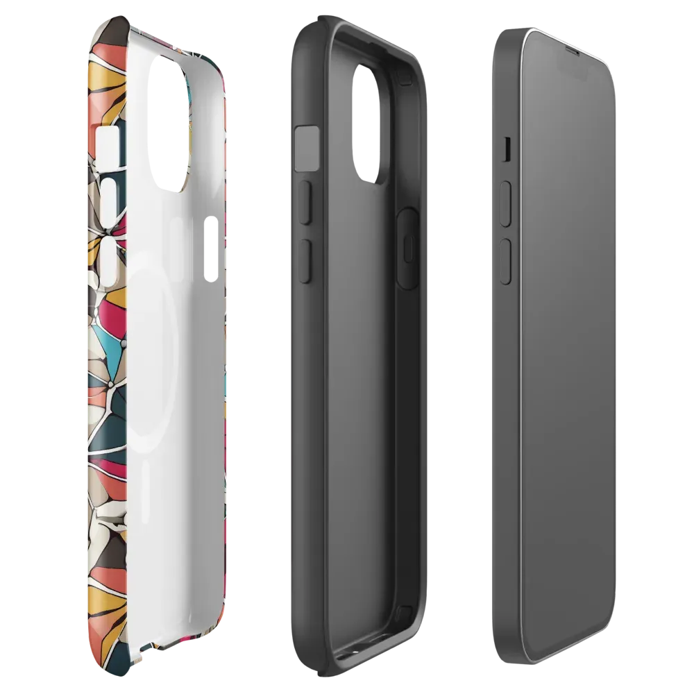 Mosaic Voltage on MagSafe Tough Case for iPhone® — Front