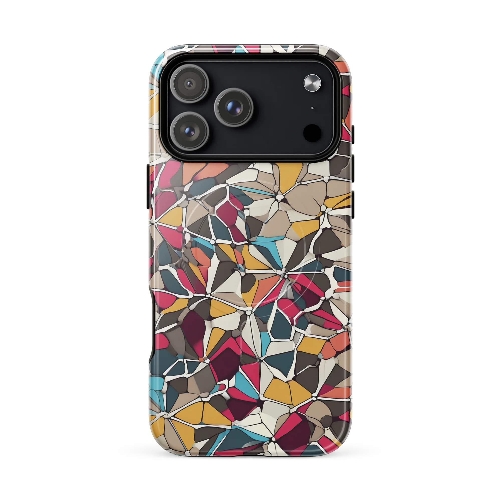 Mosaic Voltage on MagSafe Tough Case for iPhone® — Front