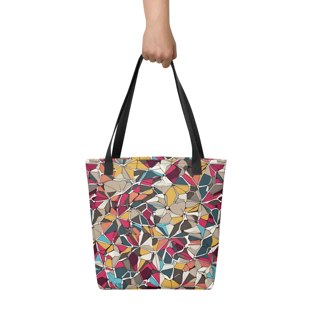 Mosaic Voltage on Tote Bag — Front