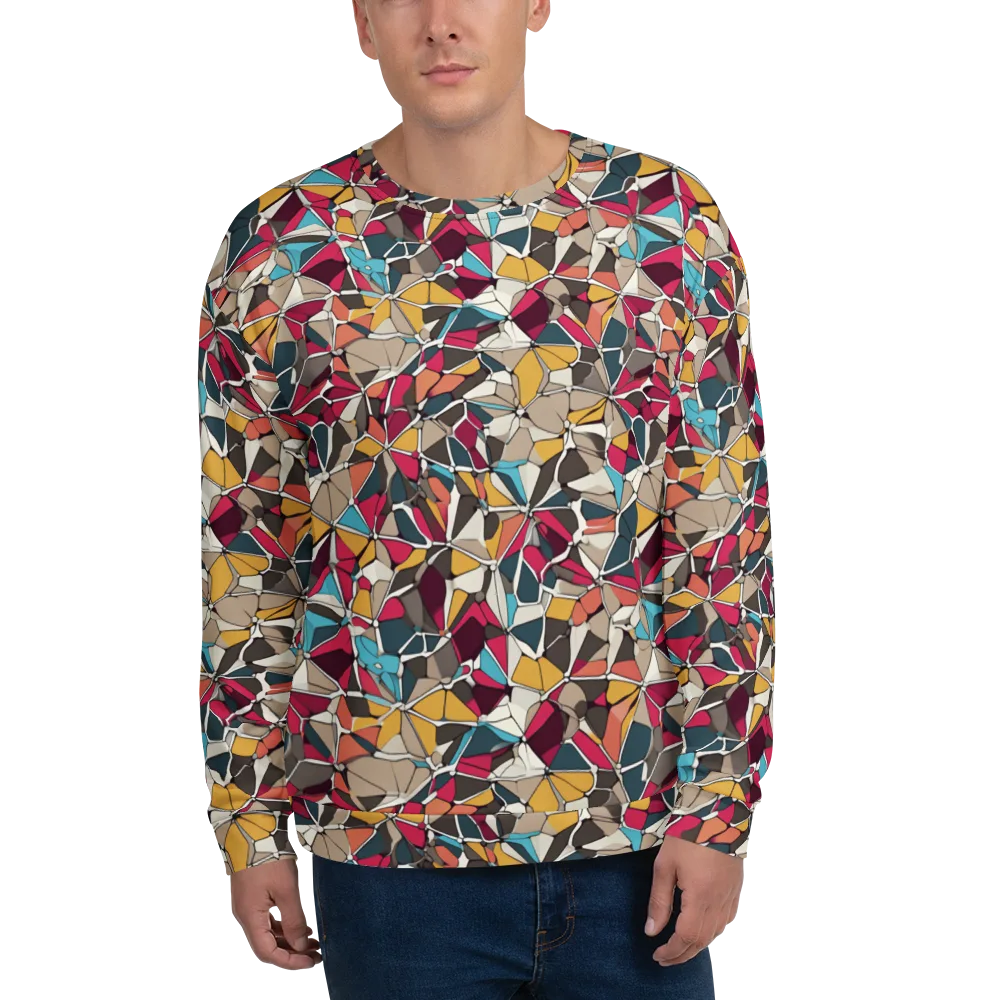 Mosaic Voltage on Sweatshirt — Front