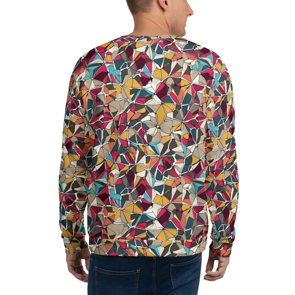 Mosaic Voltage on Sweatshirt — Back