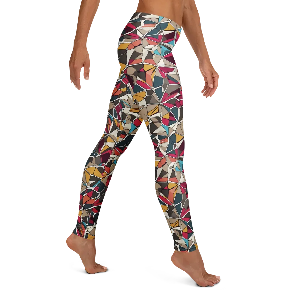 Mosaic Voltage on Leggings — Right
