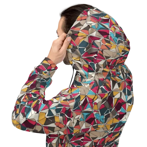 Mosaic Voltage on a Hoodie