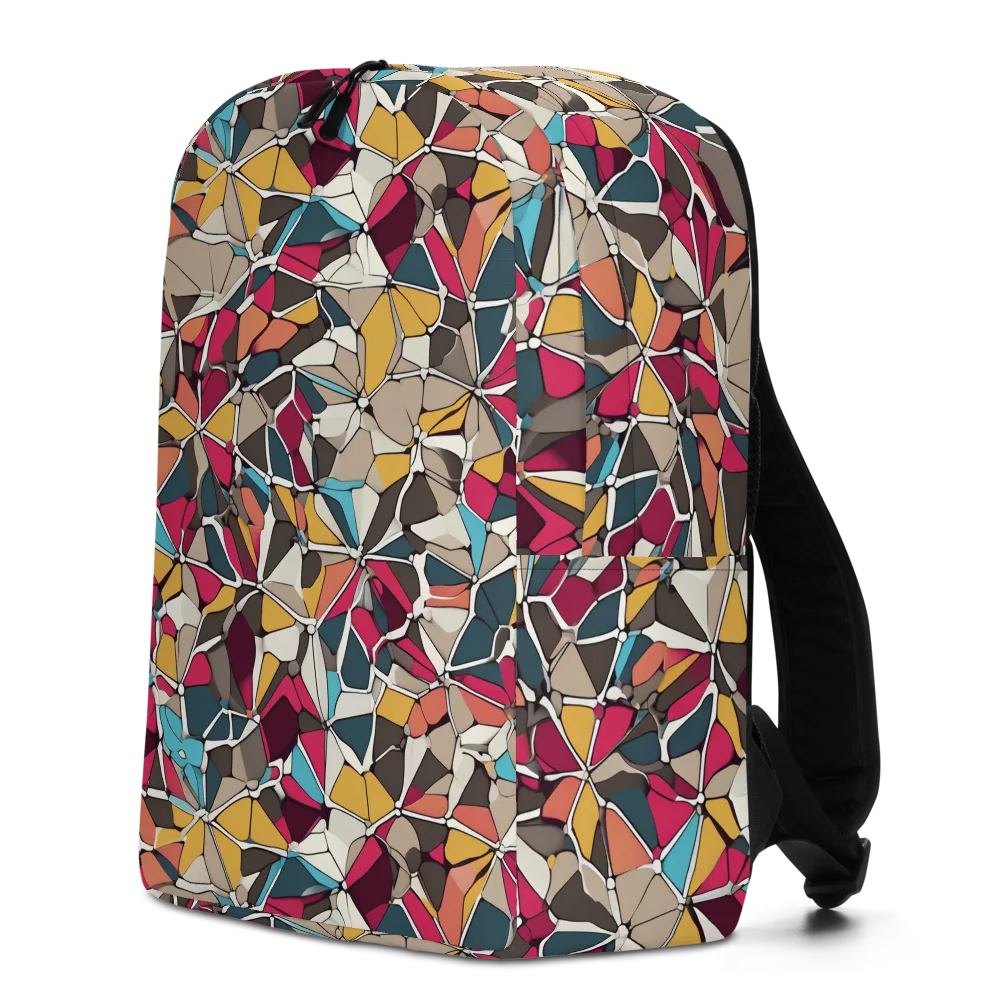 Mosaic Voltage on Minimalist Backpack — Left
