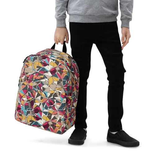 Mosaic Voltage on a Minimalist Backpack