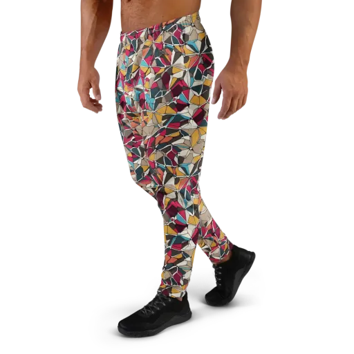 Mosaic Voltage on a Men's Joggers