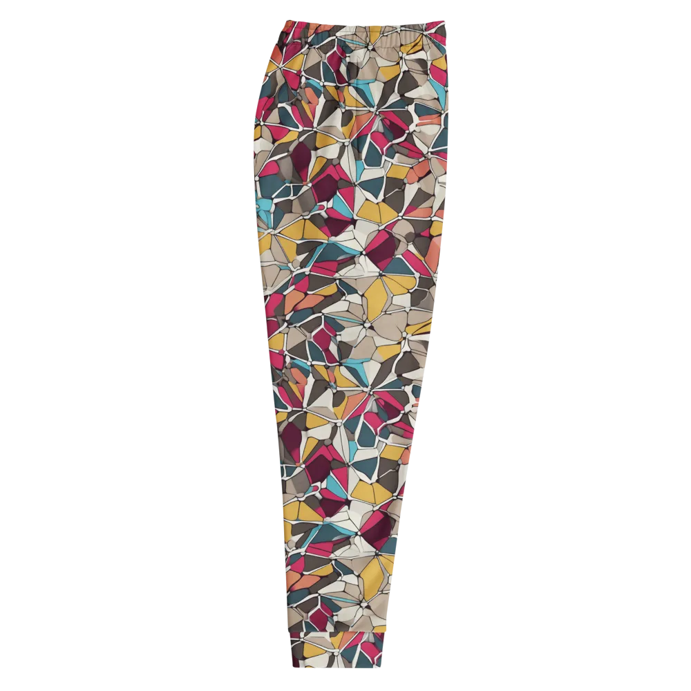 Mosaic Voltage on Men's Joggers — Right