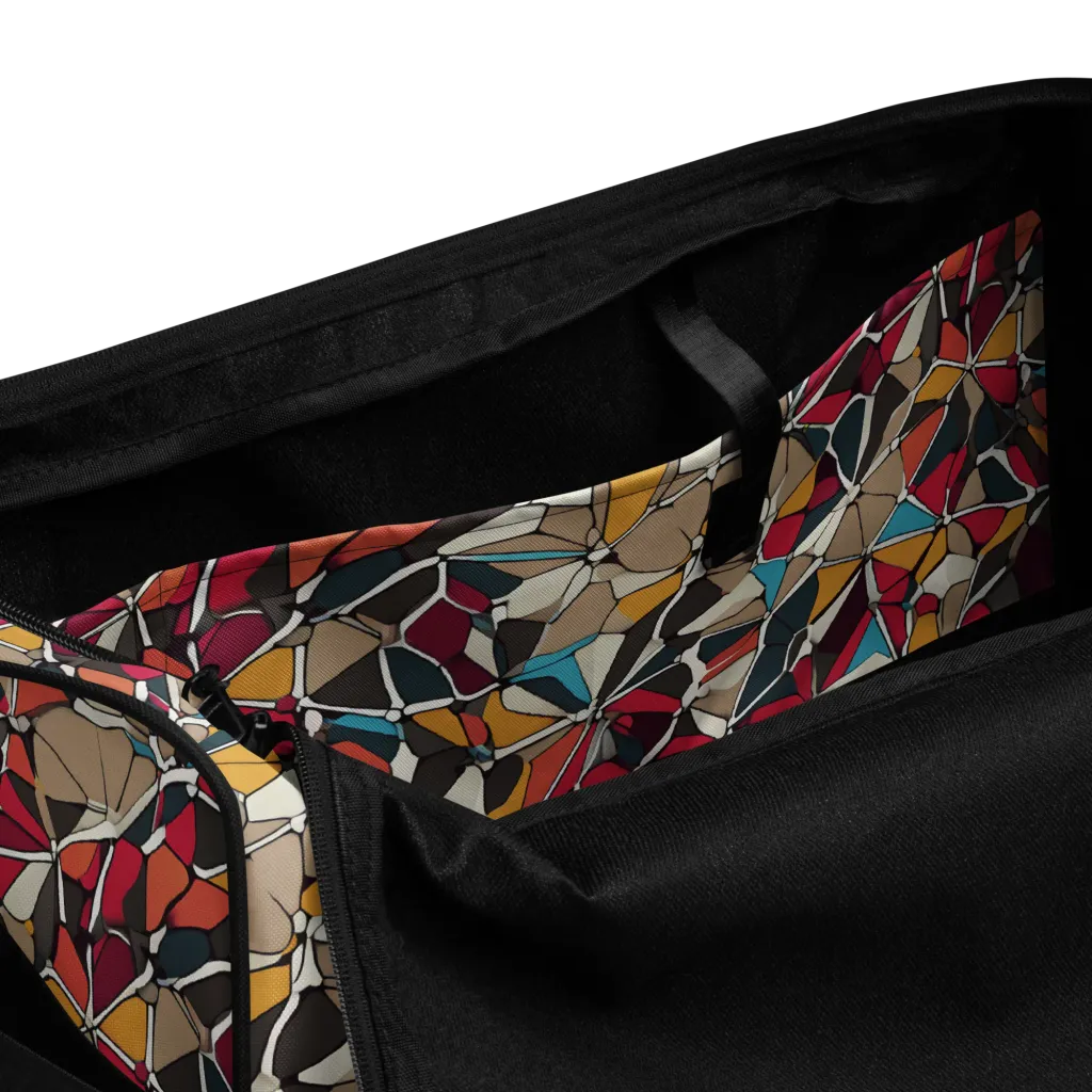 Mosaic Voltage on Duffle Bag — Product details