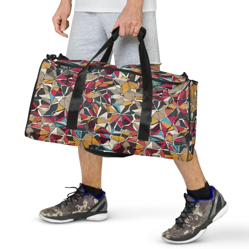 Mosaic Voltage on a Duffle Bag
