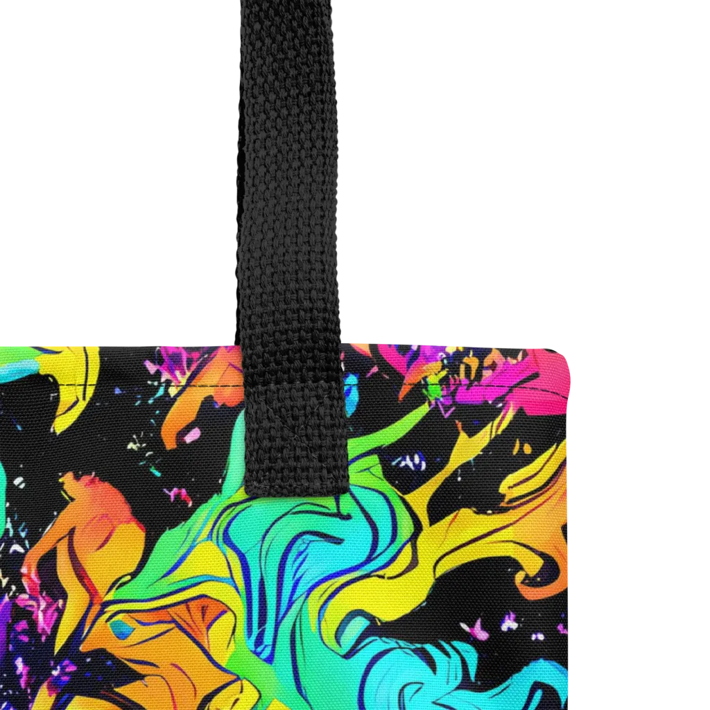 Rainbow Voltage on Tote Bag — Product details