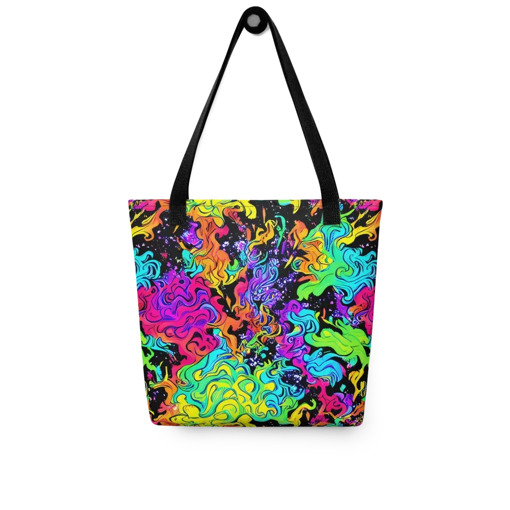 Rainbow Voltage on Tote Bag — Front