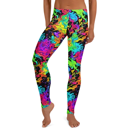 Rainbow Voltage on a Leggings
