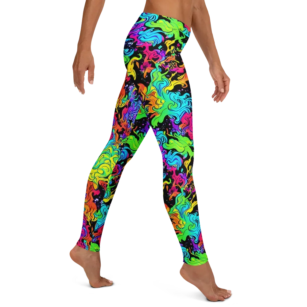 Rainbow Voltage on Leggings — Right