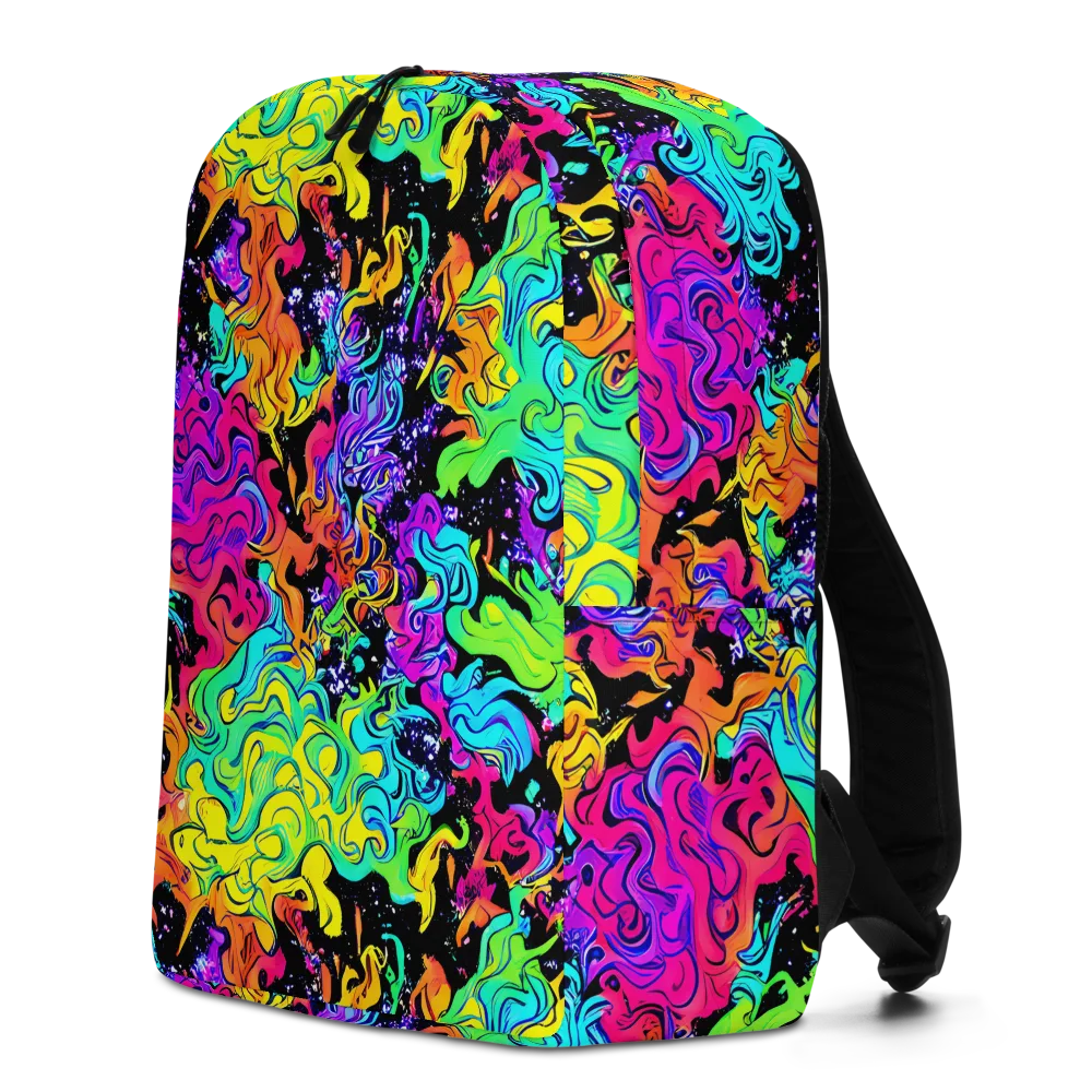 Rainbow Voltage on Minimalist Backpack — Left