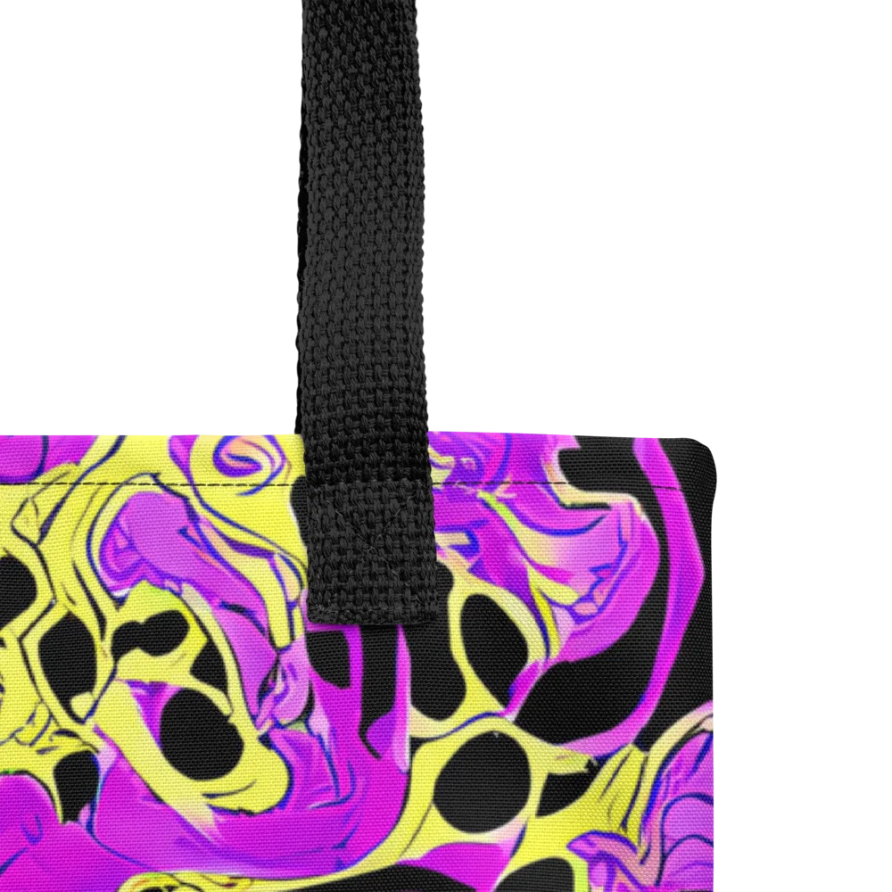 Blacklight Swirl on Tote Bag — Product details