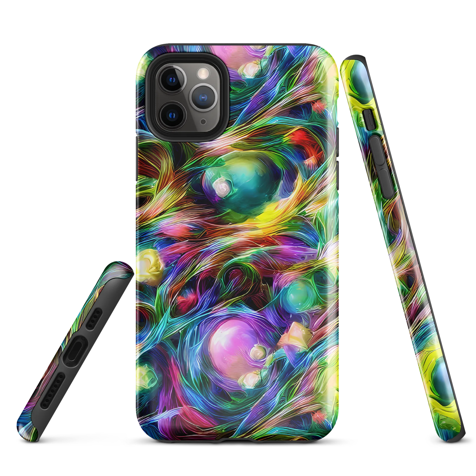 Psychedelic Velvet on Tough Case for iPhone® — Front