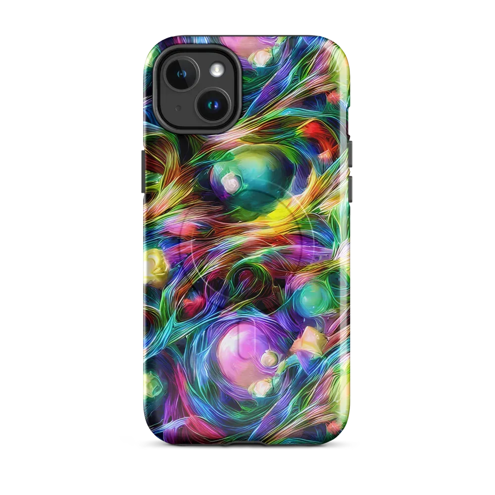 Psychedelic Velvet on MagSafe Tough Case for iPhone® — Front