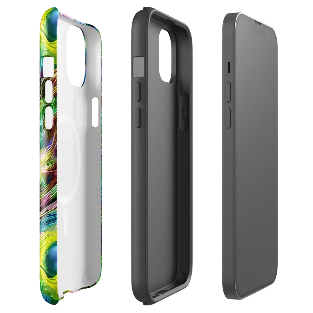 Psychedelic Velvet on MagSafe Tough Case for iPhone® — Front