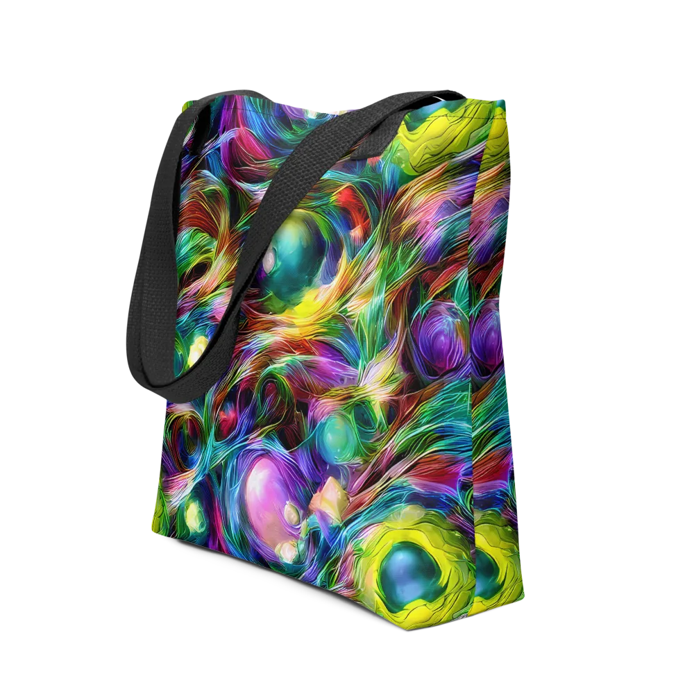 Psychedelic Velvet on Tote Bag — Front
