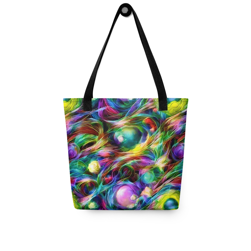 Psychedelic Velvet on Tote Bag — Front