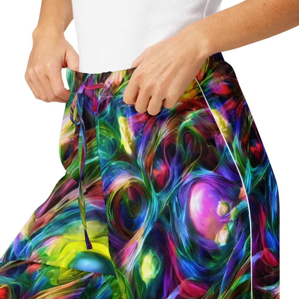 Psychedelic Velvet on Women's Pajama Pants — Product details