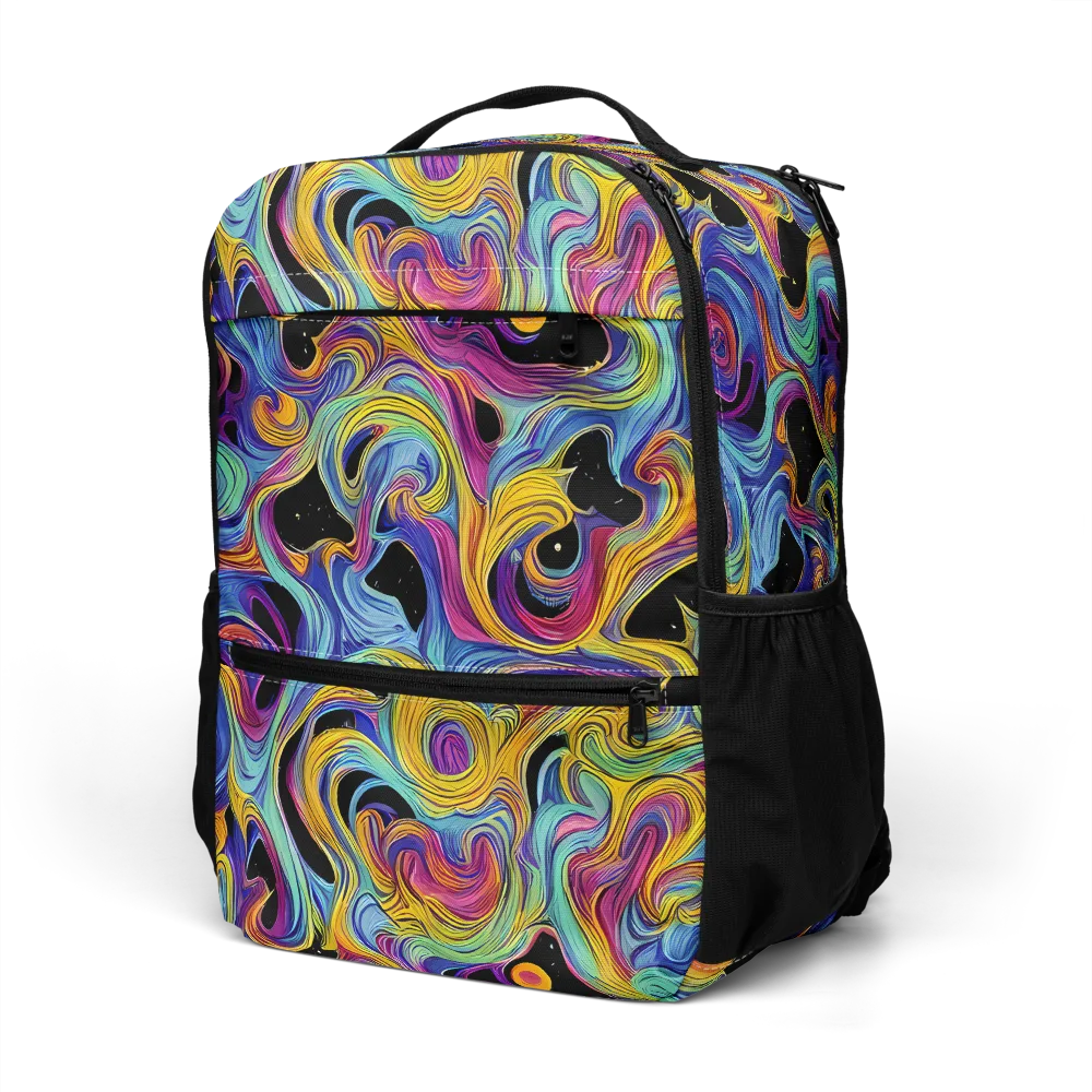 Aurora Ink on Utility Backpack — Left Front