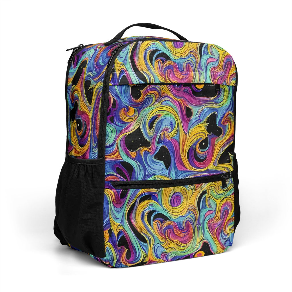 Aurora Ink on Utility Backpack — Right Front