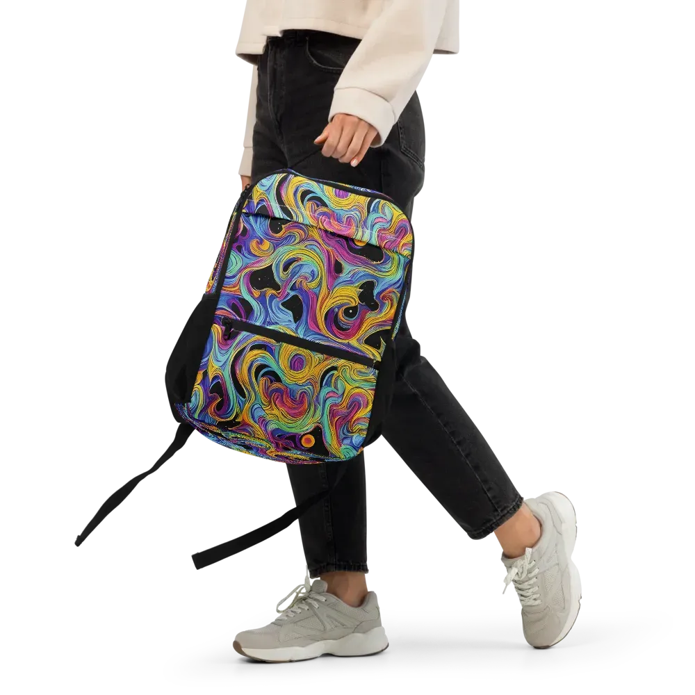 Aurora Ink on Utility Backpack — Front
