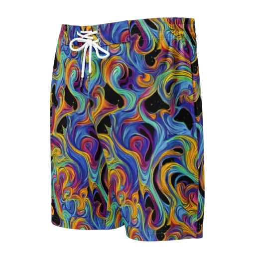 Aurora Ink on a Men's Board Shorts