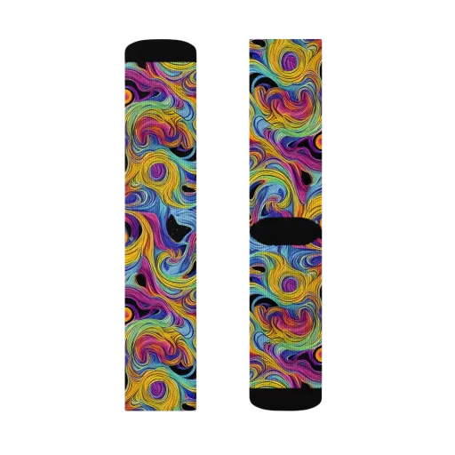 Aurora Ink on a Socks