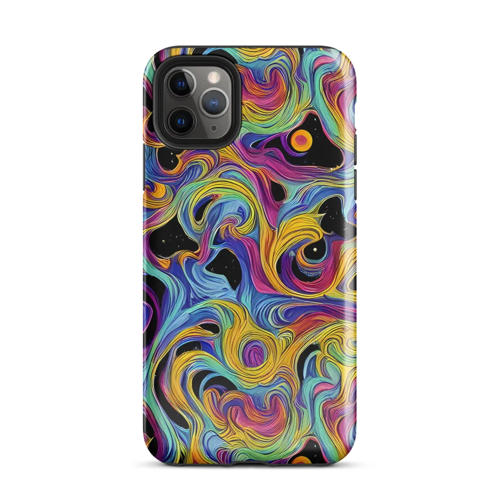 Aurora Ink on Tough Case for iPhone® — Front