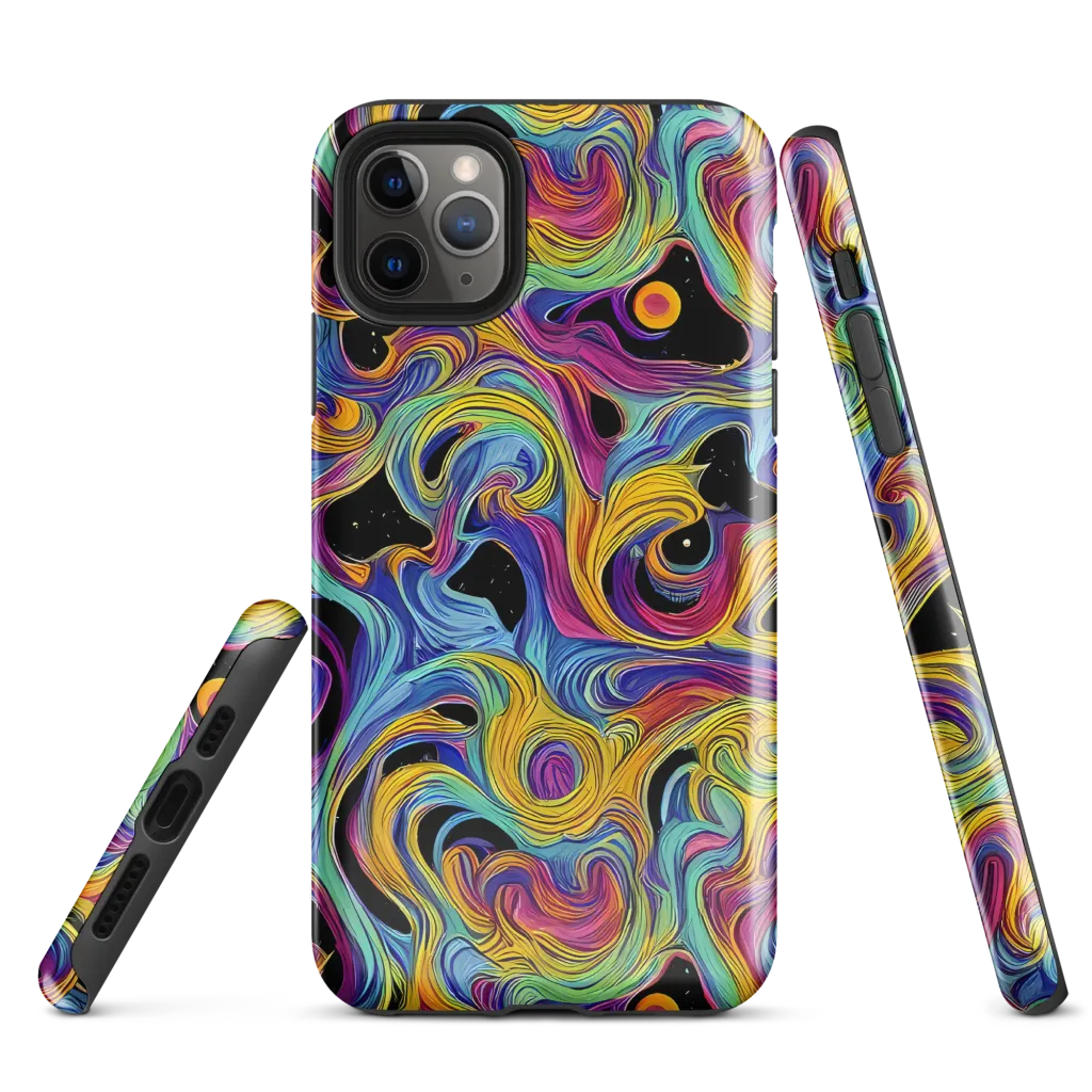 Aurora Ink on Tough Case for iPhone® — Front