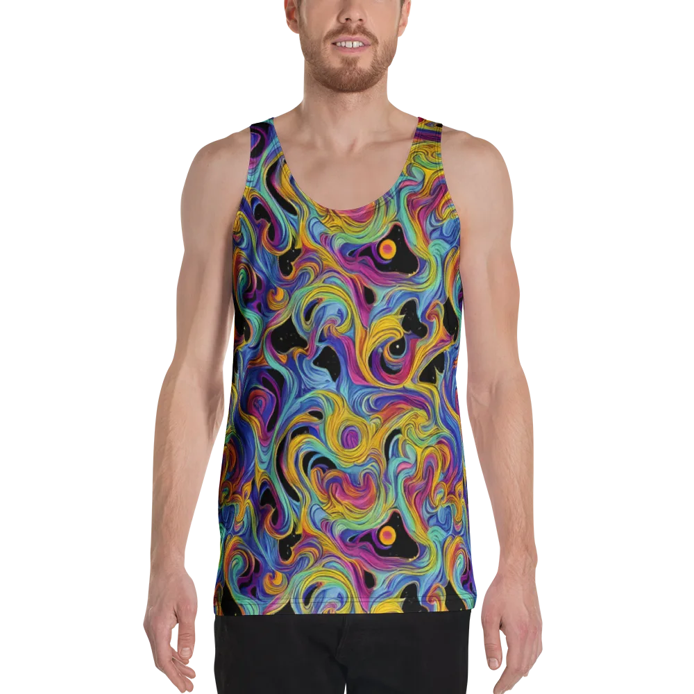 Aurora Ink on Men's Tank Top — Front
