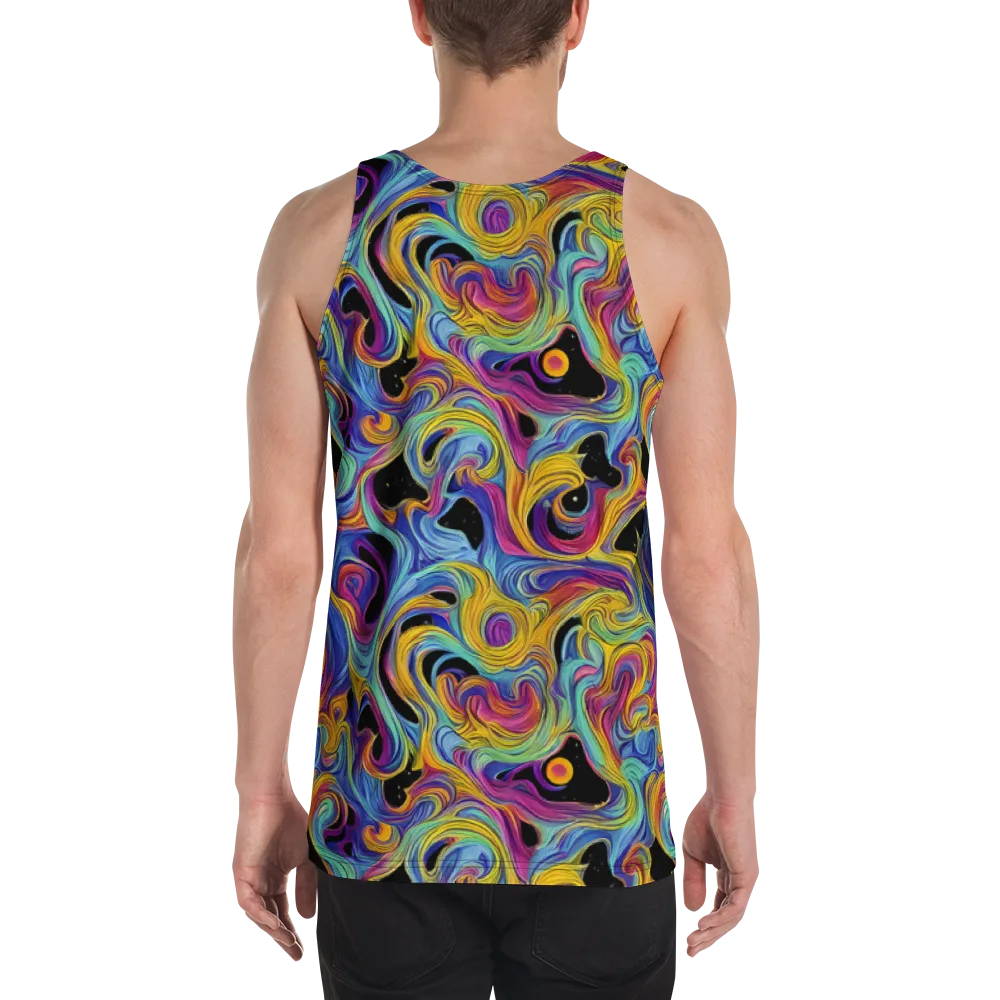 Aurora Ink on Men's Tank Top — Back