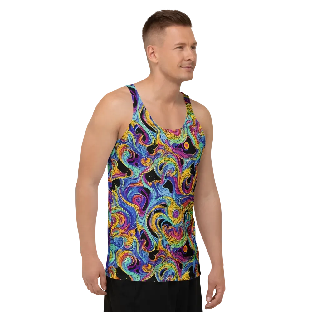 Aurora Ink on Men's Tank Top — Right Front
