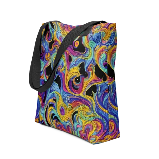 Aurora Ink on a Tote Bag